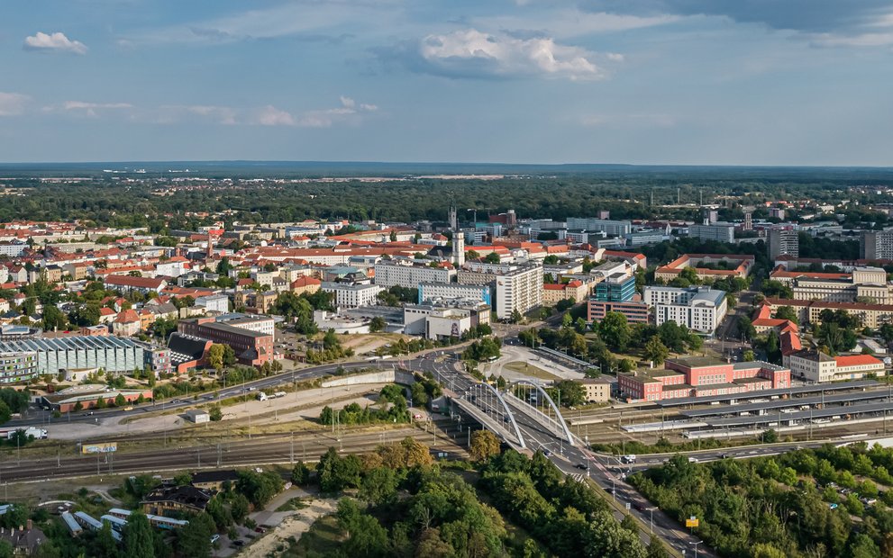 Dessau-Roßlau Luftbild